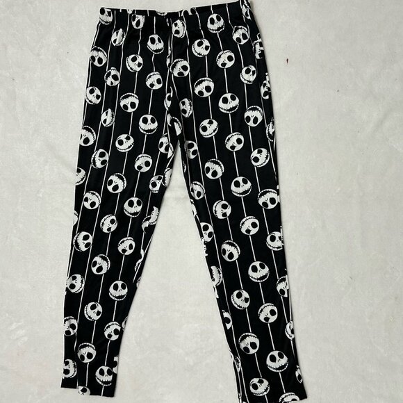 fuzzy disney nightmare before christmas pajama set size m • good preowned condit - Picture 5 of 6